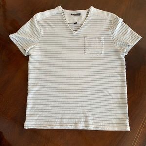 John Varvatos Star USA • black/white stripe